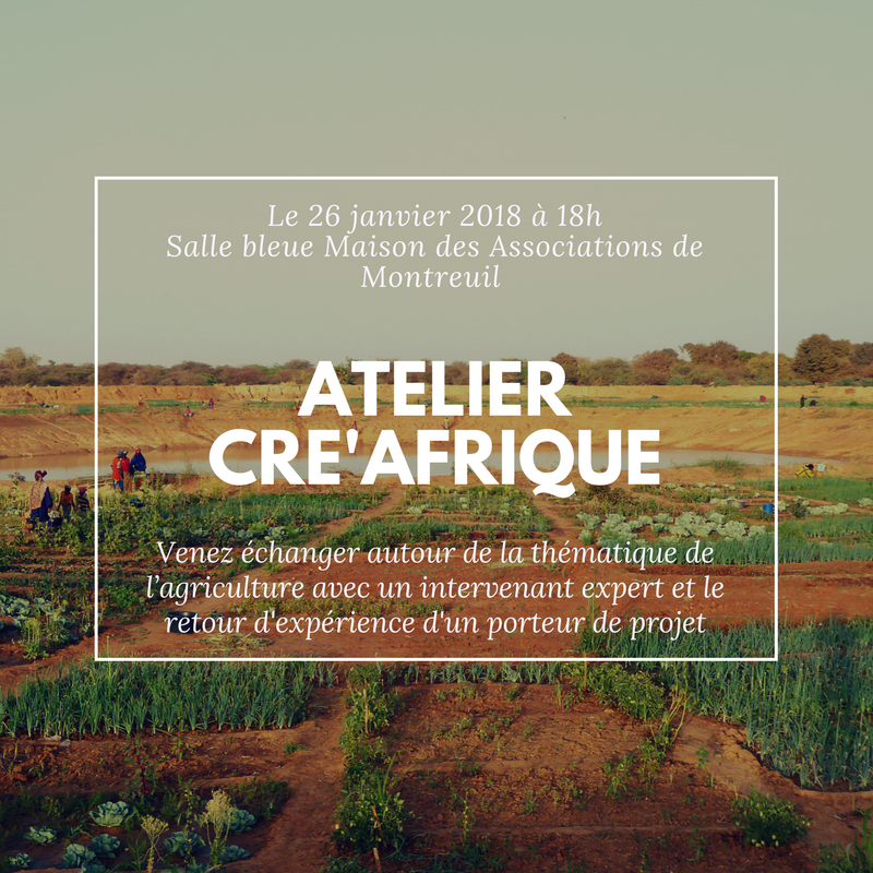 Cré'Afrique - Visuel Atelier Thématique 1